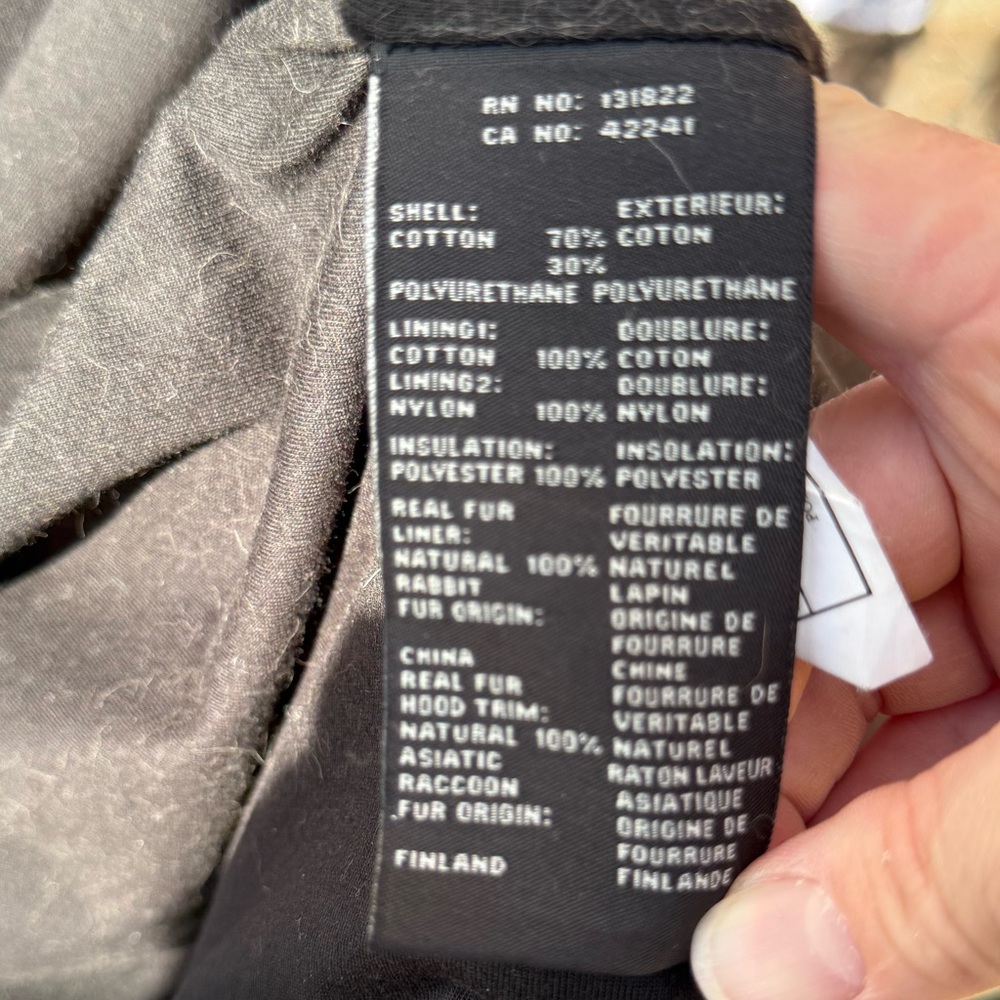 SAM. Rabbit fur lined jacket - Picture 16 of 16